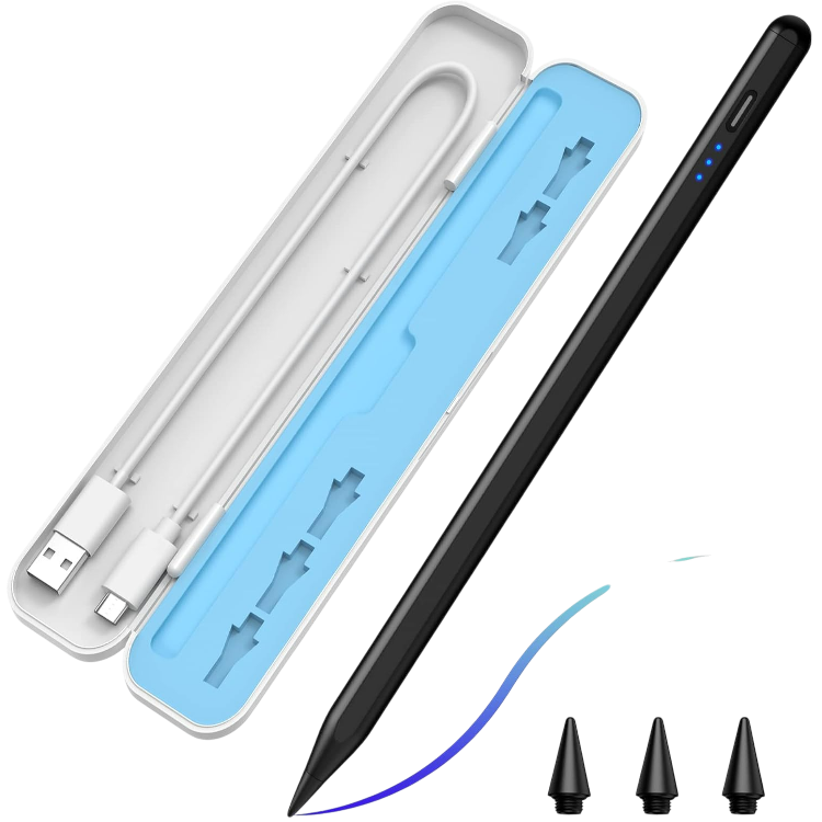 Aktivno pisalo ''Stylus Pen'' za Apple iPad Pencil (2018-2022) – Infostyle – Črna