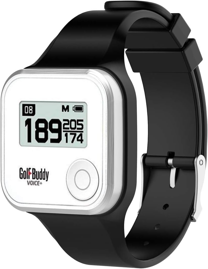 Silikonski remen LOKEKE za GolfBuddy Voice 2 GPS – crni zamjenski remen