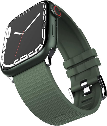 Silikonski remen za Apple Watch 38/40/41 mm – zelena