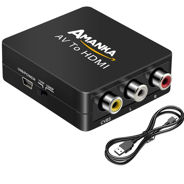 RCA v HDMI Adapter-Converter ''AMANKA''