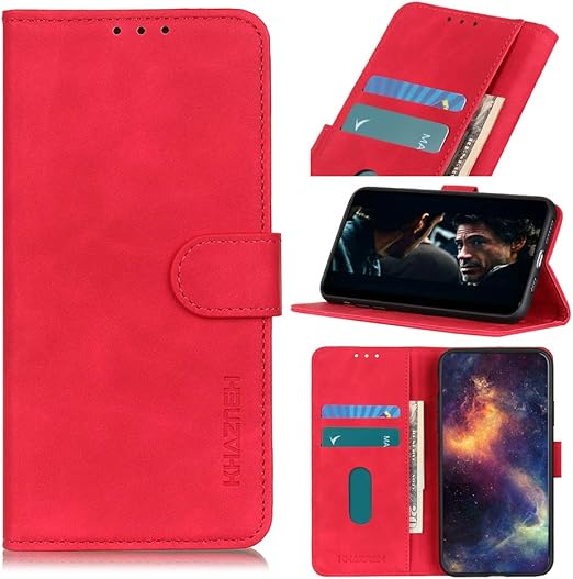 Abeel preklopna torbica za OnePlus Nord CE4 Lite – crvena