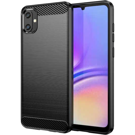 Ovitek za telefon "Carbon" Samsung Galaxy A05 – Infostyle – Črna