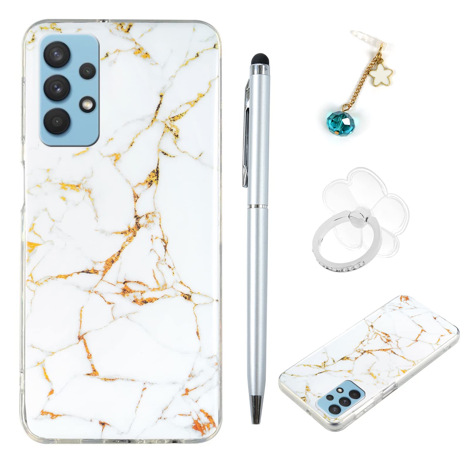 ovitek-yiscase-s-pisalom-ringom-samsung-galaxy-a32-5g-mramor-bela