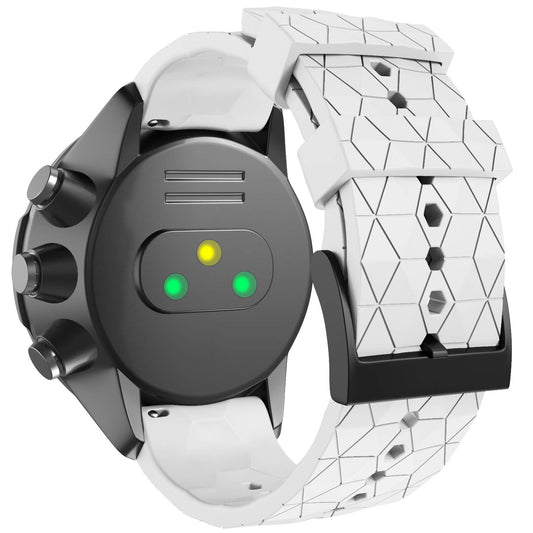 ANBEST silikonski remen 24 mm za Suunto 9 / 9 Baro / 7 / Spartan Sport HR | bijeli