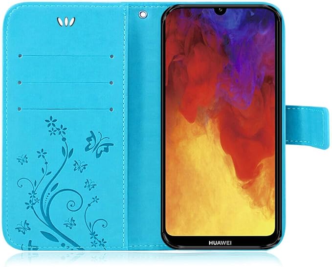 Preklopna maska „Butterfly“ za Sony Xperia 10 IV – plava