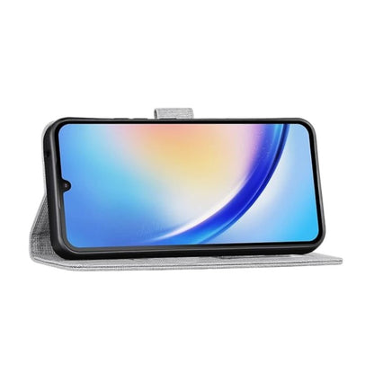 Preklopna torbica "Foluu" za Samsung Galaxy A34, siva