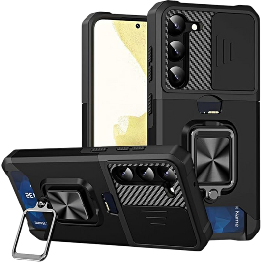 Ovitek za telefon Samsung Galaxy S24, črna – Yiscase – Črna