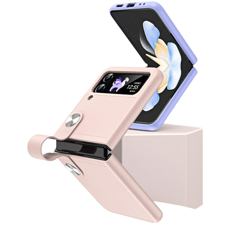 Ovitek z vrvico za telefon Samsung Galaxy Z Flip 3 5G / Flip 4, roza – ANFAIRLACE