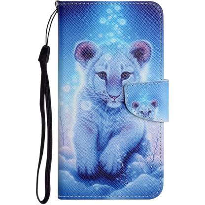 Preklopna torbica "leopard" za Huawei P40 Lite – Infostyle