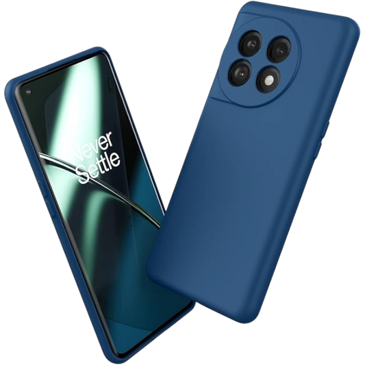 Ovitek "Foluu" za OnePlus 11 5G, temno modra – Temno modra / TPU silikon