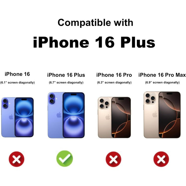 Ovitek za telefon ''Shockproof Clear'' iPhone 16 Plus – Infostyle