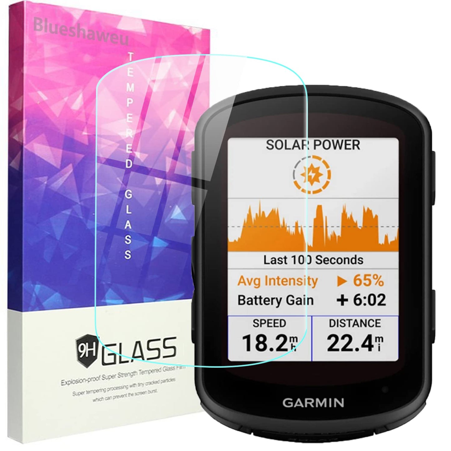 Zaščitno steklo za Garmin Edge 840 / 540 Solar – 9H (3 kos)