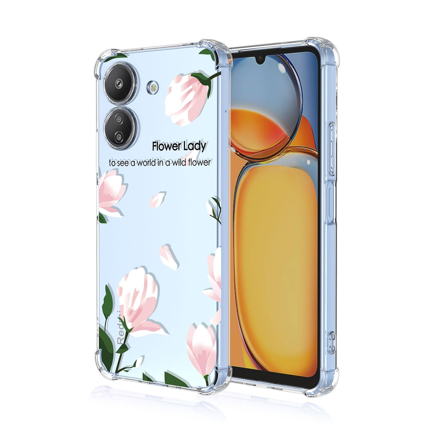 prozoren-ovitek-wild-flower-xiaomi-poco-c65-redmi-13c