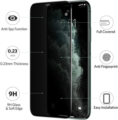 BENKS zaščitno steklo Privacy za iPhone 11 Pro Max / Xs Max
