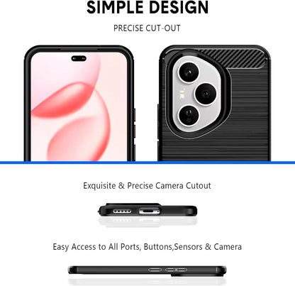 Ovitek za telefon "Carbon" za Honor 400 Pro – Techsuit