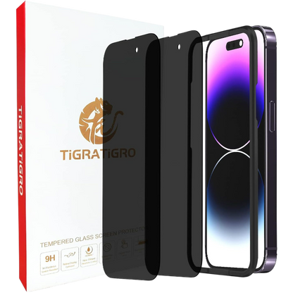 Zaščitno steklo "Tigratigro Anti-Spy" iPhone 14 Pro