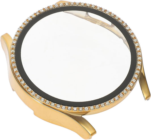 Maska s cirkonima za Samsung Galaxy Watch 7 44mm – zlatna