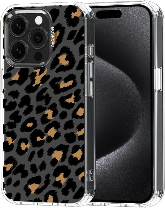 Ovitek MOSNOVO za iPhone 14 Plus - Leopard Print
