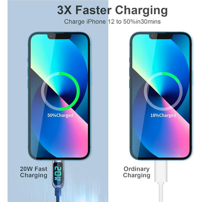 Polnilni kabel USB C v lightning, 3m – AICase