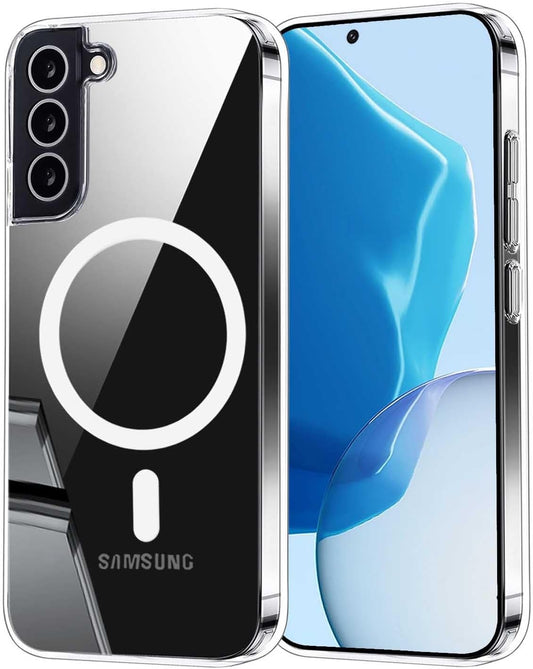Magnetna maskica za Samsung Galaxy S21 - prozirna