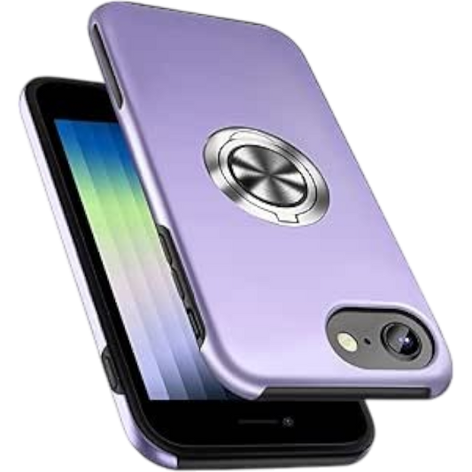 Ovitek "ring stojalo" za iPhone SE/7/8, vijolična – AOUIA – Vijolična