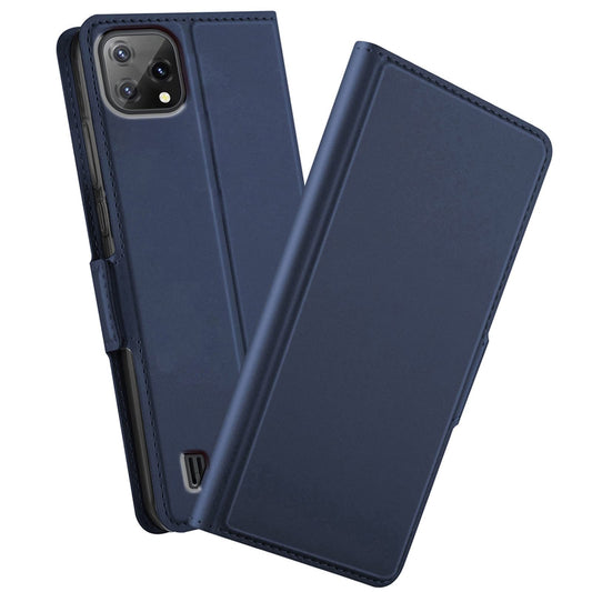 GIOPUEY preklopna torbica Blackview A55 – novčanik, 360° zaštita, plava