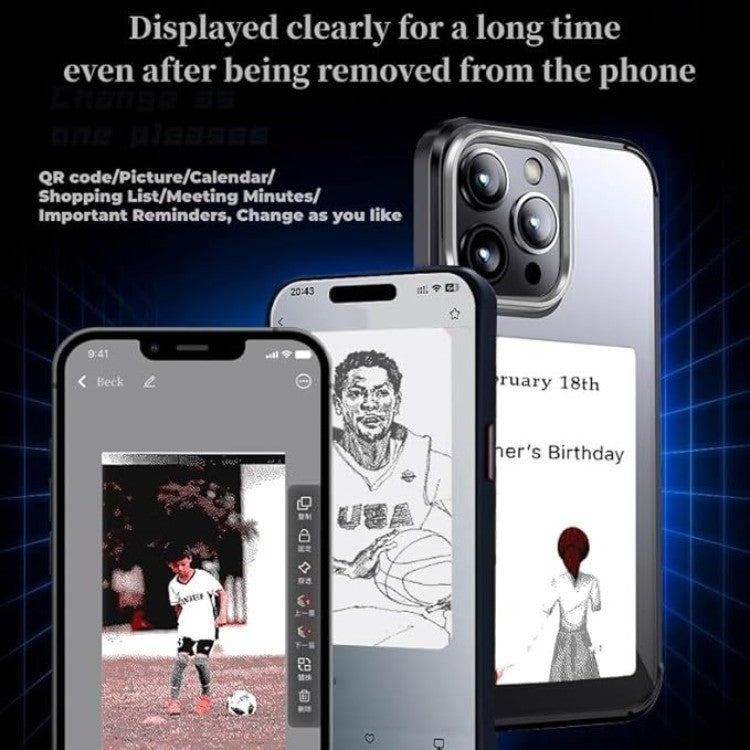 Ovitek "NFC Transfer" za iPhone 15, siva – Infostyle