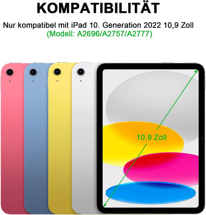Ovitek za tablico s tipkovnico "GOOJODOQ" iPad 10. generacija 10.9''/iPad 11. generacije (2025, A16, 11”) – Infostyle