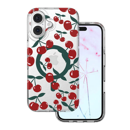 Ovitek Cherry Mag za iPhone 17 6,3'' prozoren