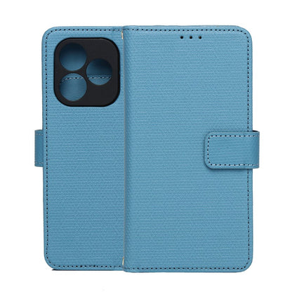 Preklopna torbica za Honor 600 / 600 Pro, Smart Triangle sa stalkom – plava
