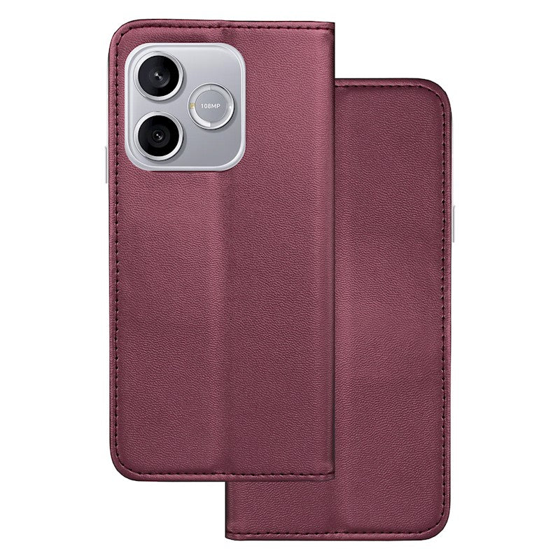 Preklopna torbica za Honor 600 Lite, Magnetic – bordo