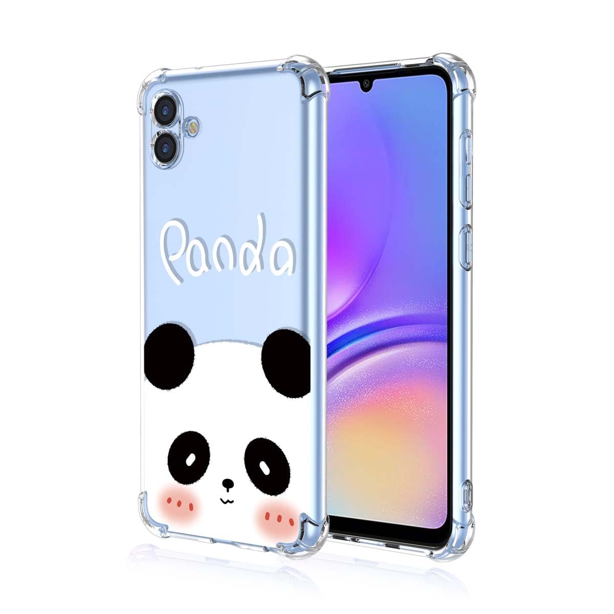 Ovitek GOKEN za Samsung Galaxy A05 4G – prozoren TPU zaščitni ovitek Panda
