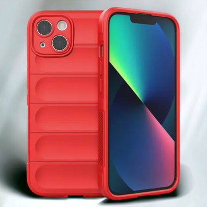 Silikonski ovitek "Valovi" za iPhone 7 / 8 – Infostyle – Temno zelena / TPU silikon