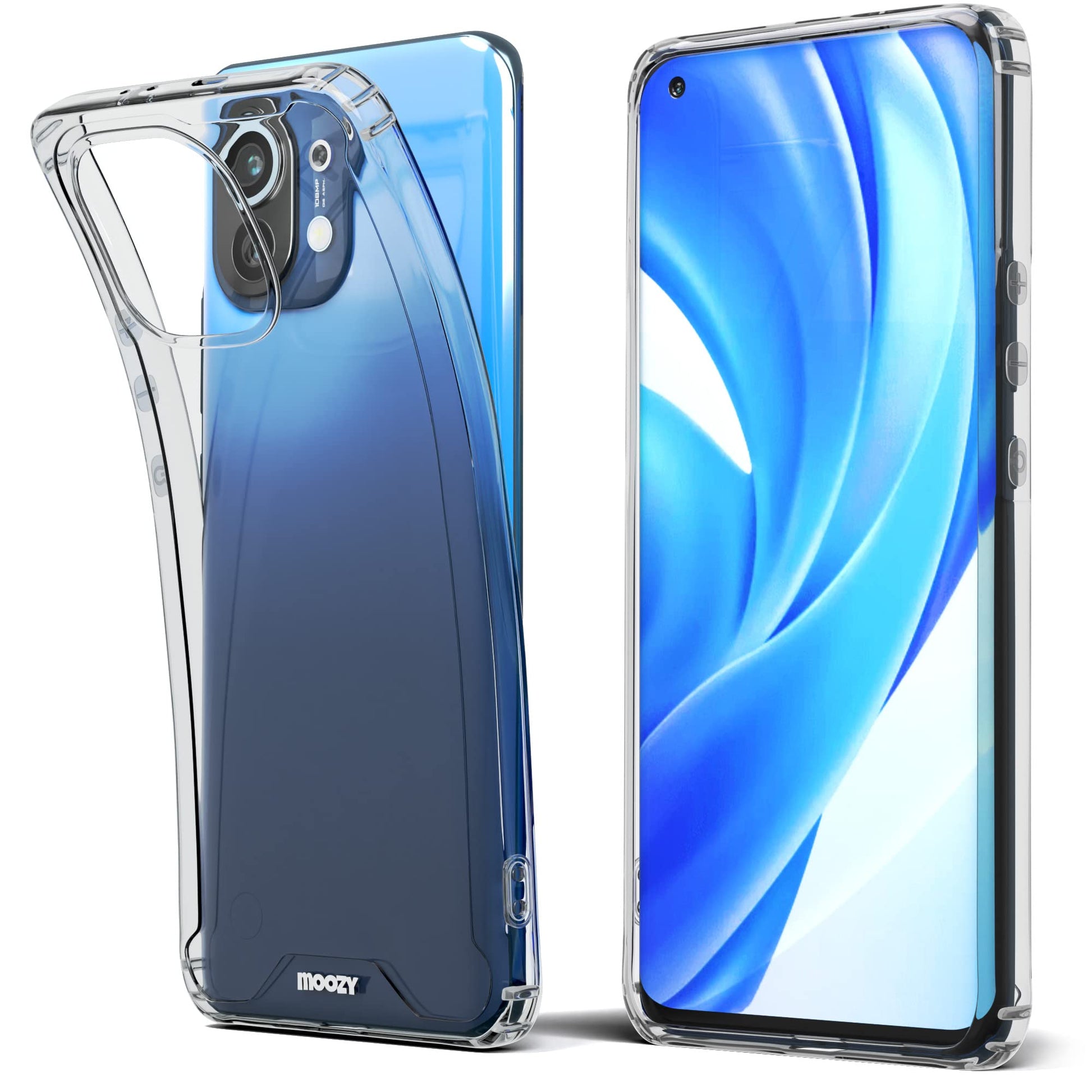 moozy xframe prozoren ovitek za xiaomi mi 11 lite 5g 4g