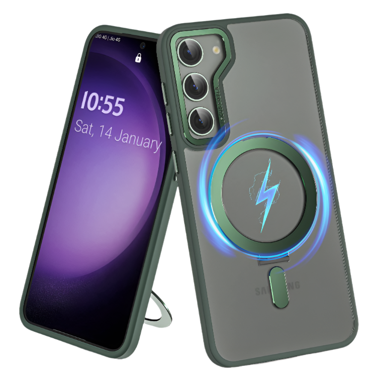 Ovitek za telefon "LOKASS" Samsung Galaxy S23 – Zelena