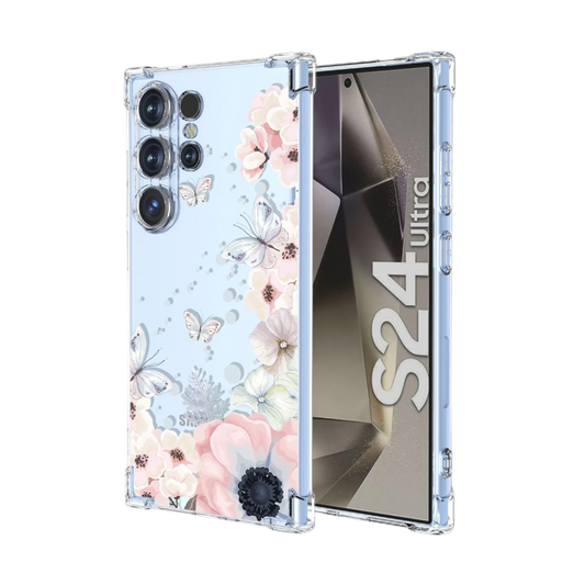 Ovitek za telefon "pinkflower" Samsung Galaxy S24 Ultra – Infostyle
