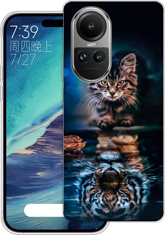 Zaščitni ovitek Cat & Tiger za Oppo Reno 8 4G