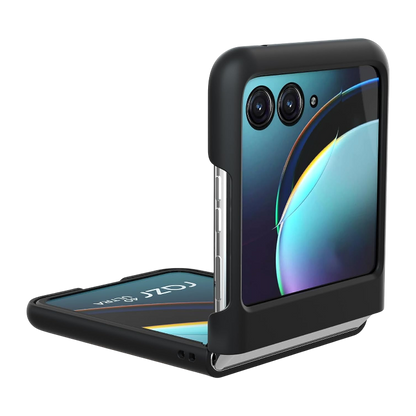 Ovitek "Foluu Shell" za Motorola Razr 40 Ultra, črna