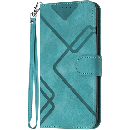 Preklopna torba "yiscase" za Motorola Moto E20/E30/E40, zelena – Zelena
