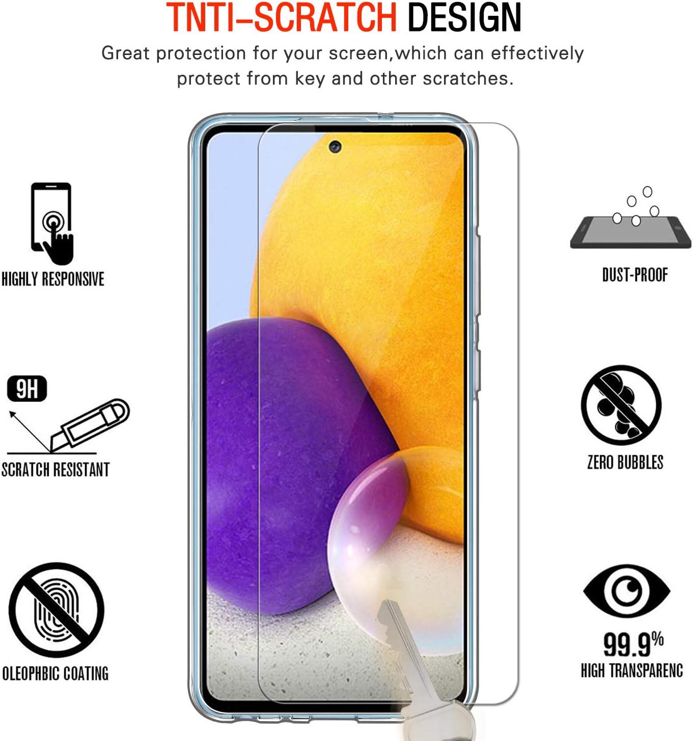 iVoler zaštitno staklo za Samsung Galaxy A72