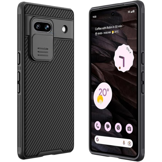 Ovitek "WeiCase" za Google Pixel 7a, črna – Infostyle