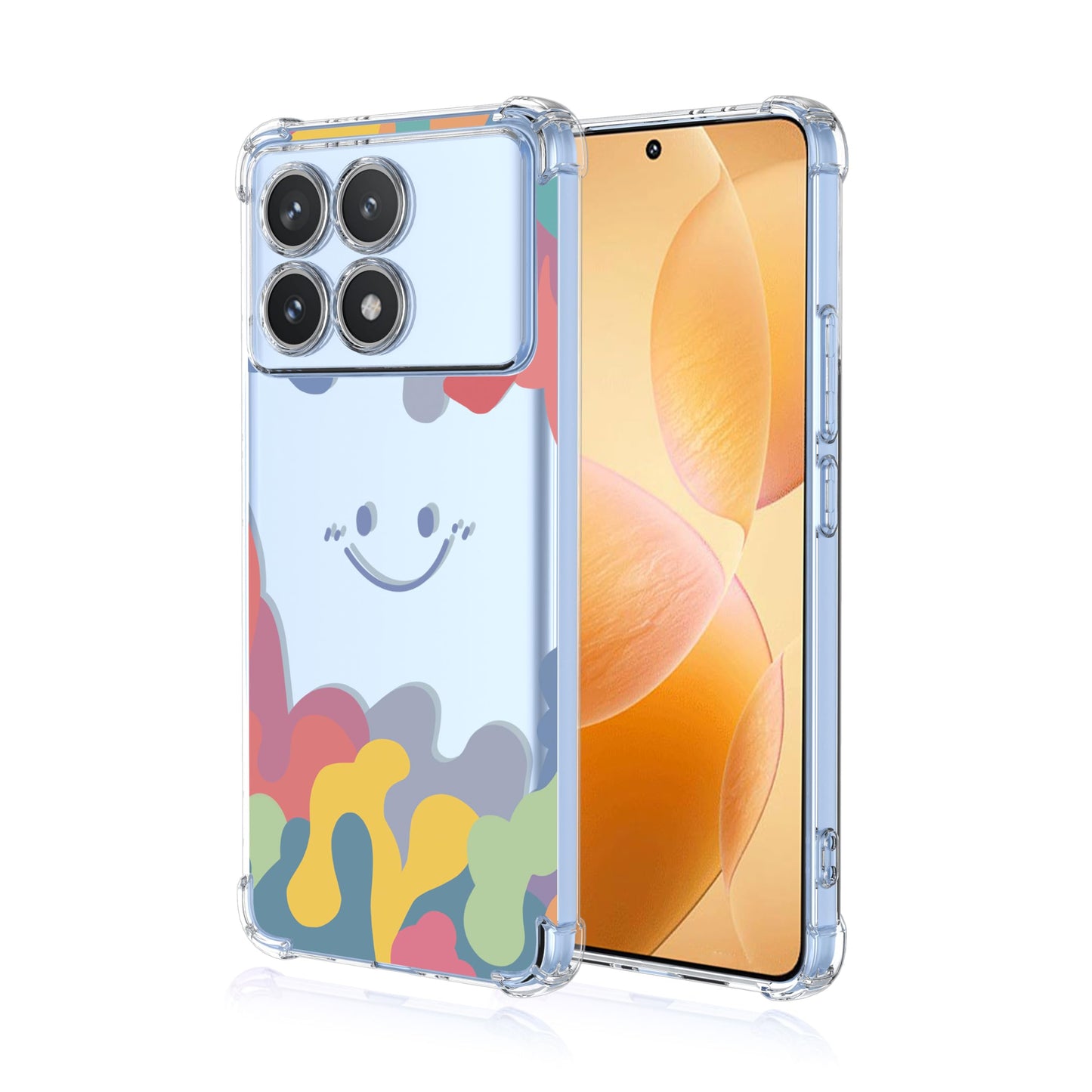 prozoren ovitek colorart za xiaomi poco x6 pro redmi k70e