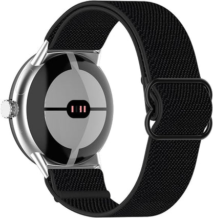 LOKEKE najlonski pašček za Google Pixel Watch 2 / Pixel Watch - Črna