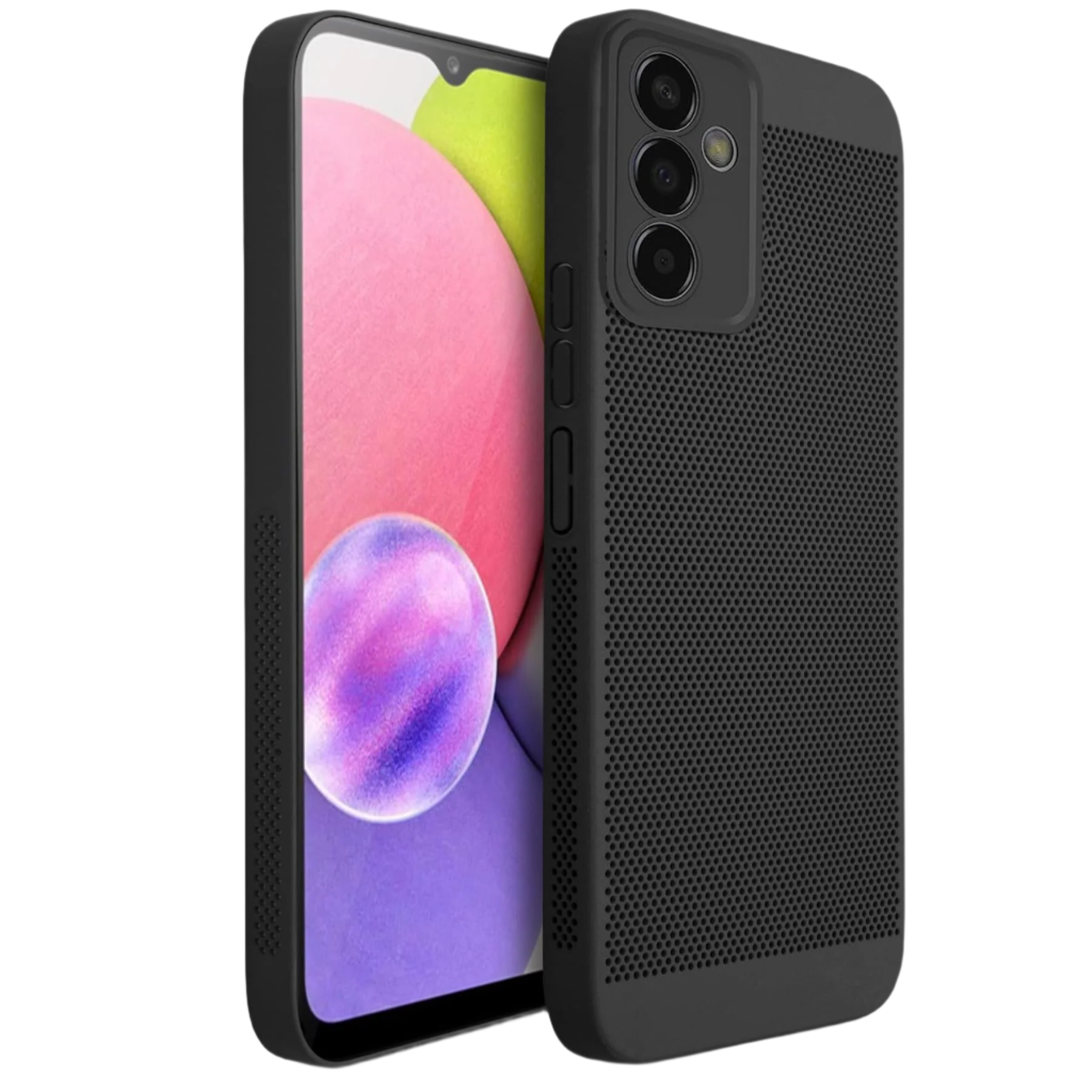 Ovitek za telefon "Moozy Venti" Samsung Galaxy A14 – Infostyle – Črna