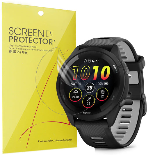 Blueshaweu TPU zaštitna folija za Garmin Forerunner 265 – HD prozirna zaštita zaslona (6 komada)