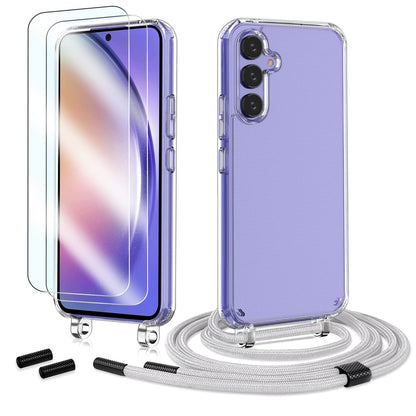 Ovitek za telefon z vrvico + zaščitno steklo Samsung Galaxy S24 – Infostyle
