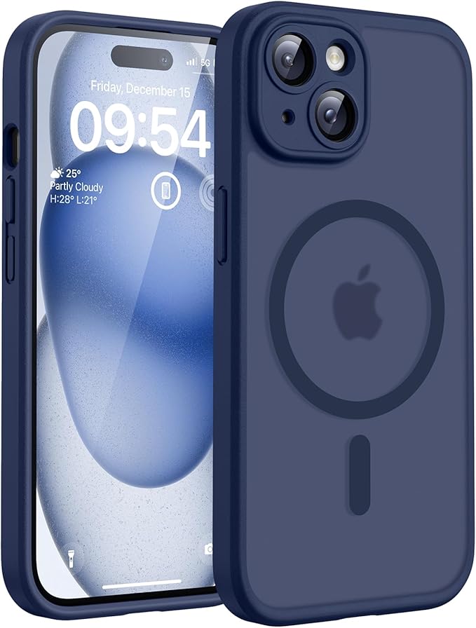 TOCOLMagSafeovitekza iPhone15-temnomodra