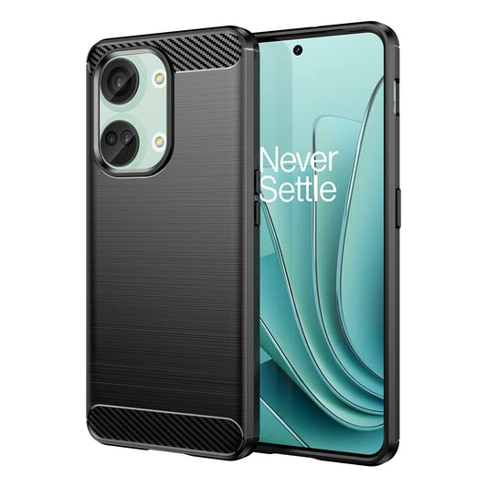 Ovitek "Carbon" za OnePlus 11R / OnePlus Ace 2 – črna