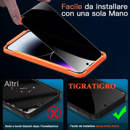 Zaščitno steklo "Tigratigro Anti-Spy" iPhone 14 Pro