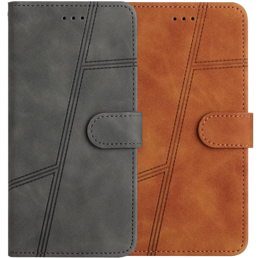 Preklopna torbica "Yiscase" za Samsung Galaxy S24 Ultra – Siva